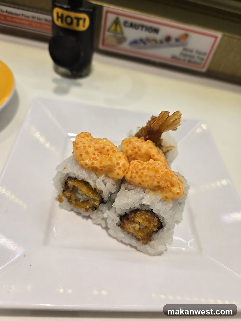 Sushi Roll with Tempura Shrimp