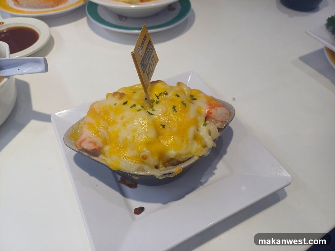 Cheese Topped Crab Cakes