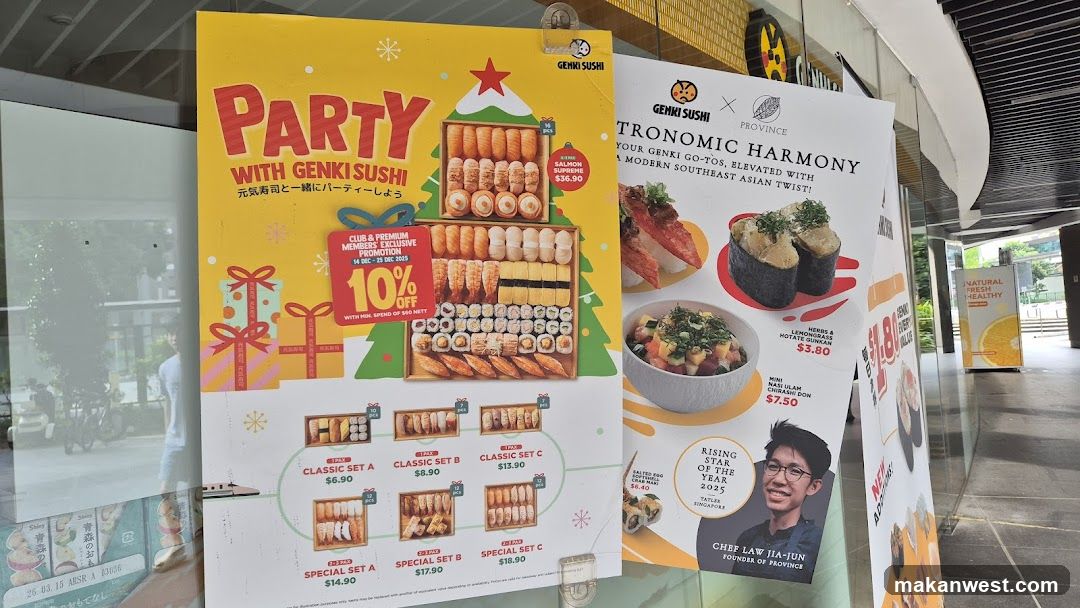Genki Sushi Party Promotion