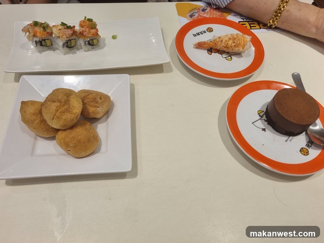 Food Spread on Table