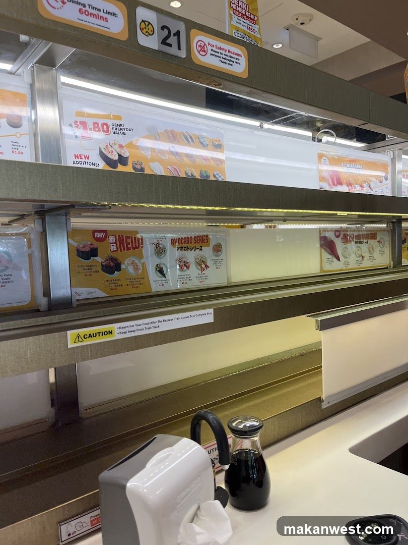 Sushi Counter Display