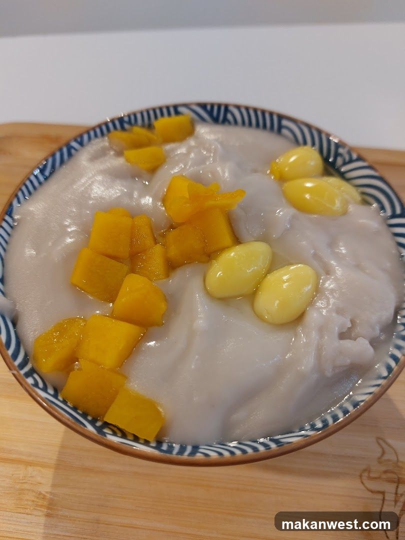 Mango and Coconut Dessert Bowl
