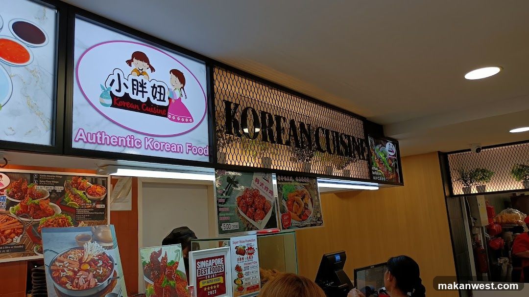 Korean Cuisin Shop Interior View
