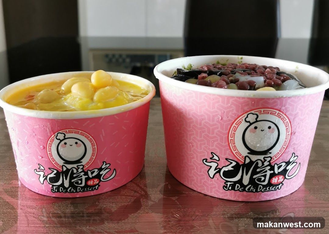 Dessert Cups from Ji De Chi Dessert