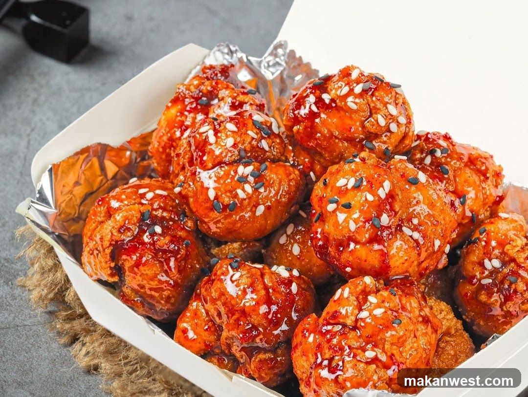 Spicy Fried Chicken with Sesame Seeds