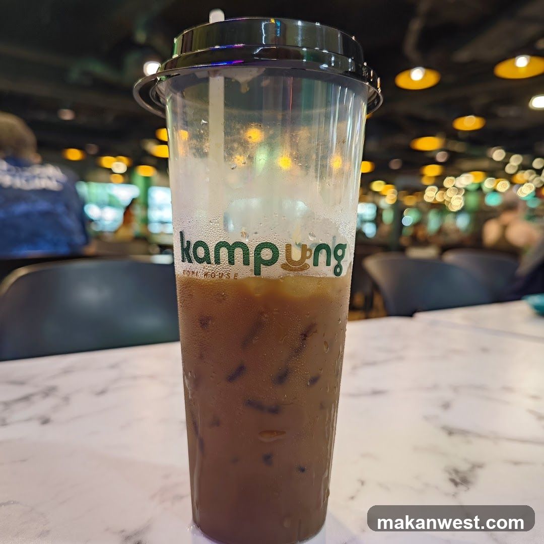 Iced Coffee in Kampung Cup