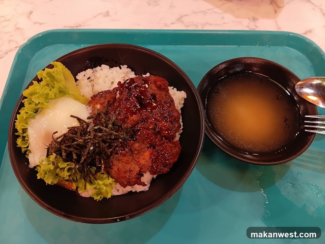Katsu Don with Soup