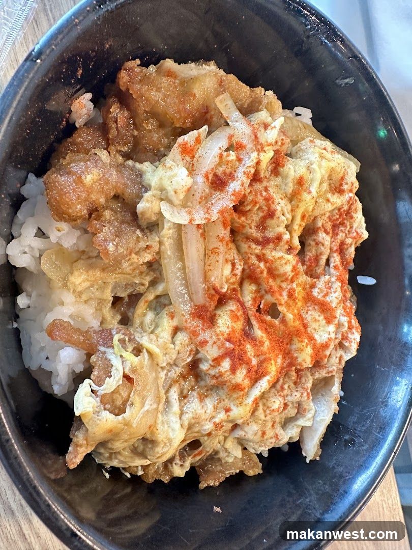 Spicy Fried Chicken Rice Bowl