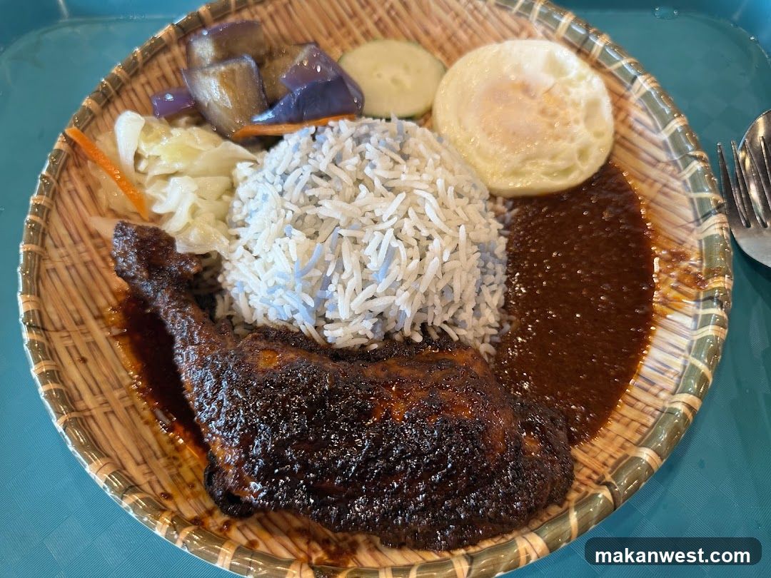 Plate of Fried Rice with Curry and Egg