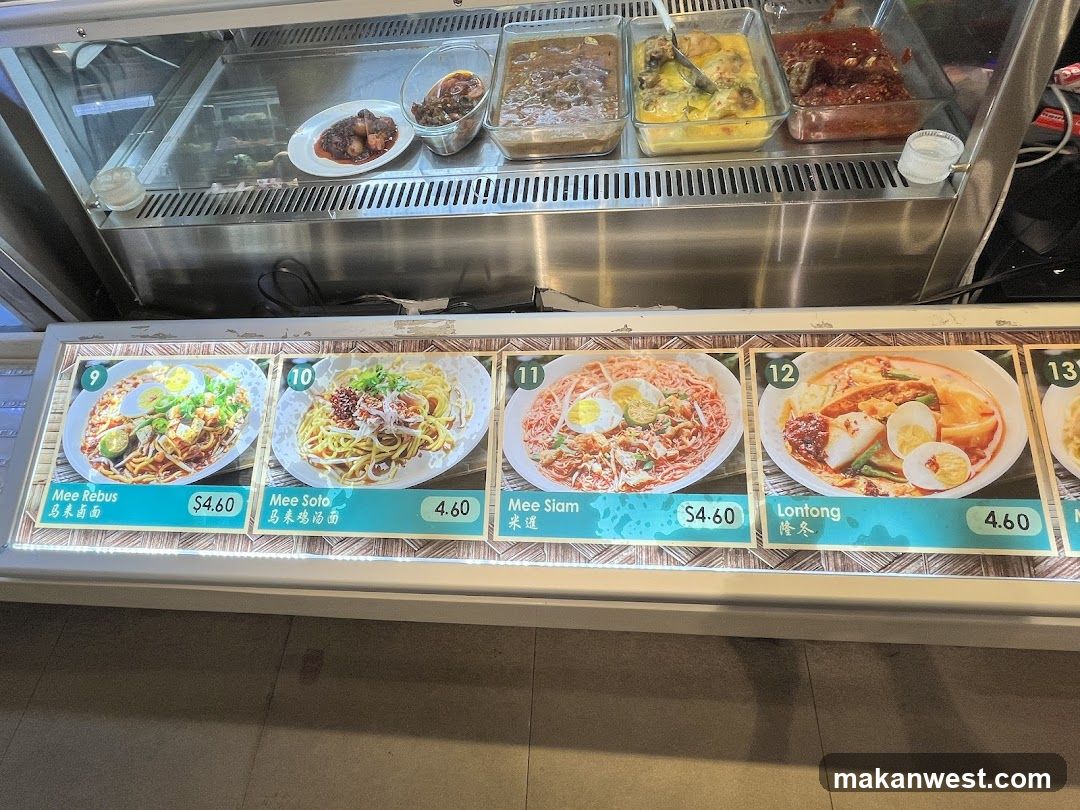 Food Display Menu Board