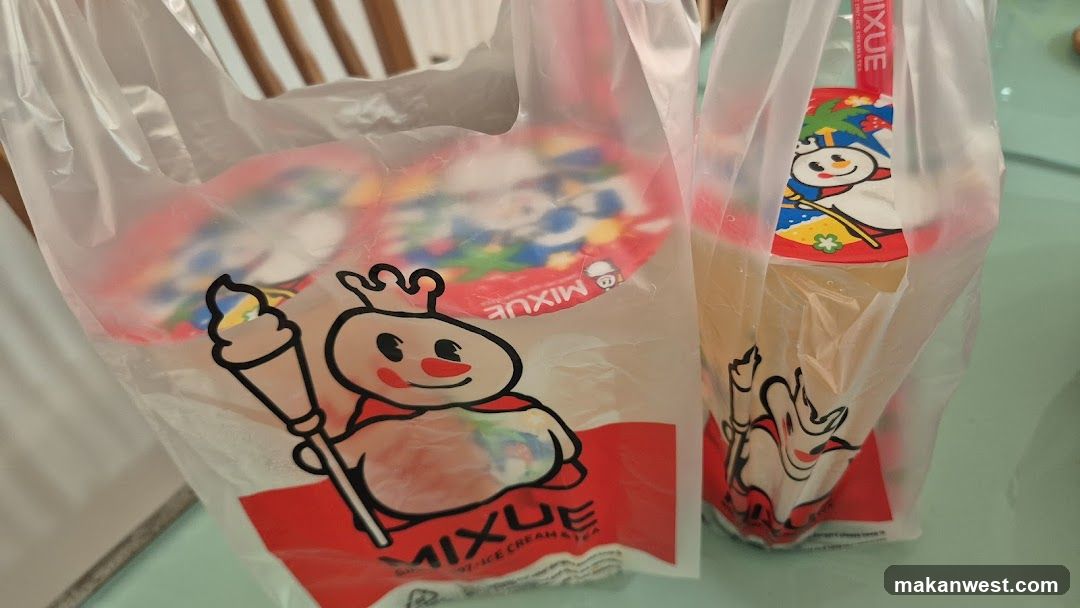 Mixue Ice Cream Shop Packaging
