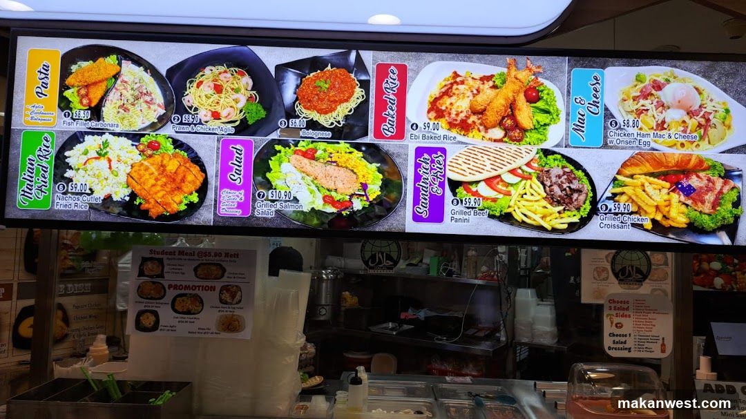 Food Menu Board