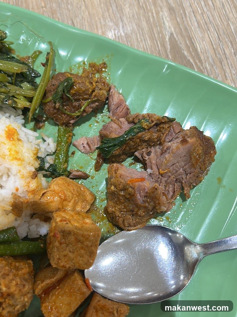Plate of Thai Curry Rice