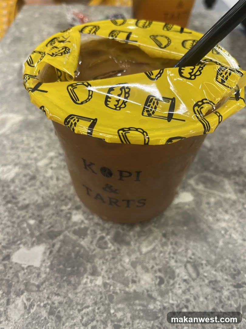 Kopi & Tarts Drink Cup