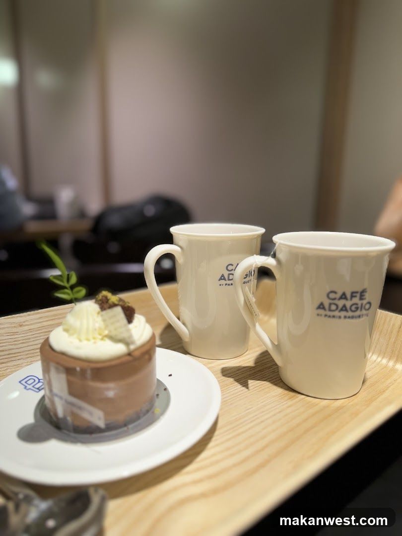 Café Adagio Dessert and Coffee Mugs