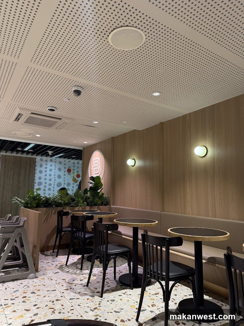 Interior of a modern cafe or restaurant