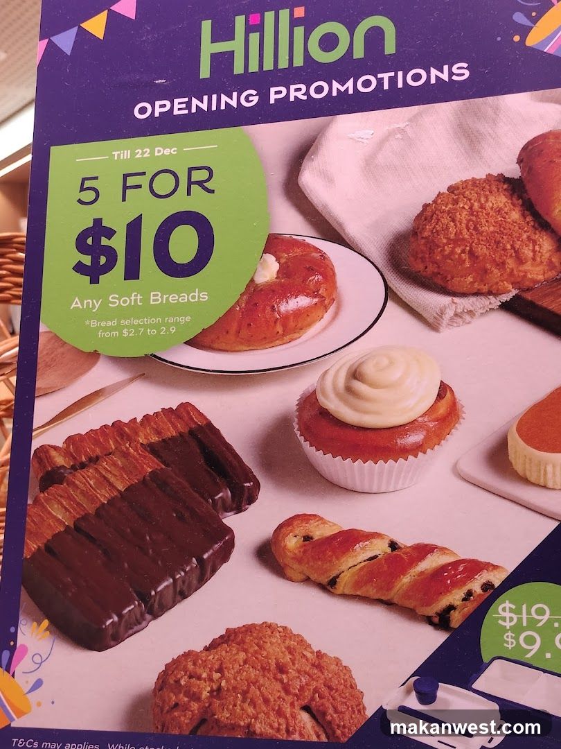 Hillion Opening Promotions Flyer