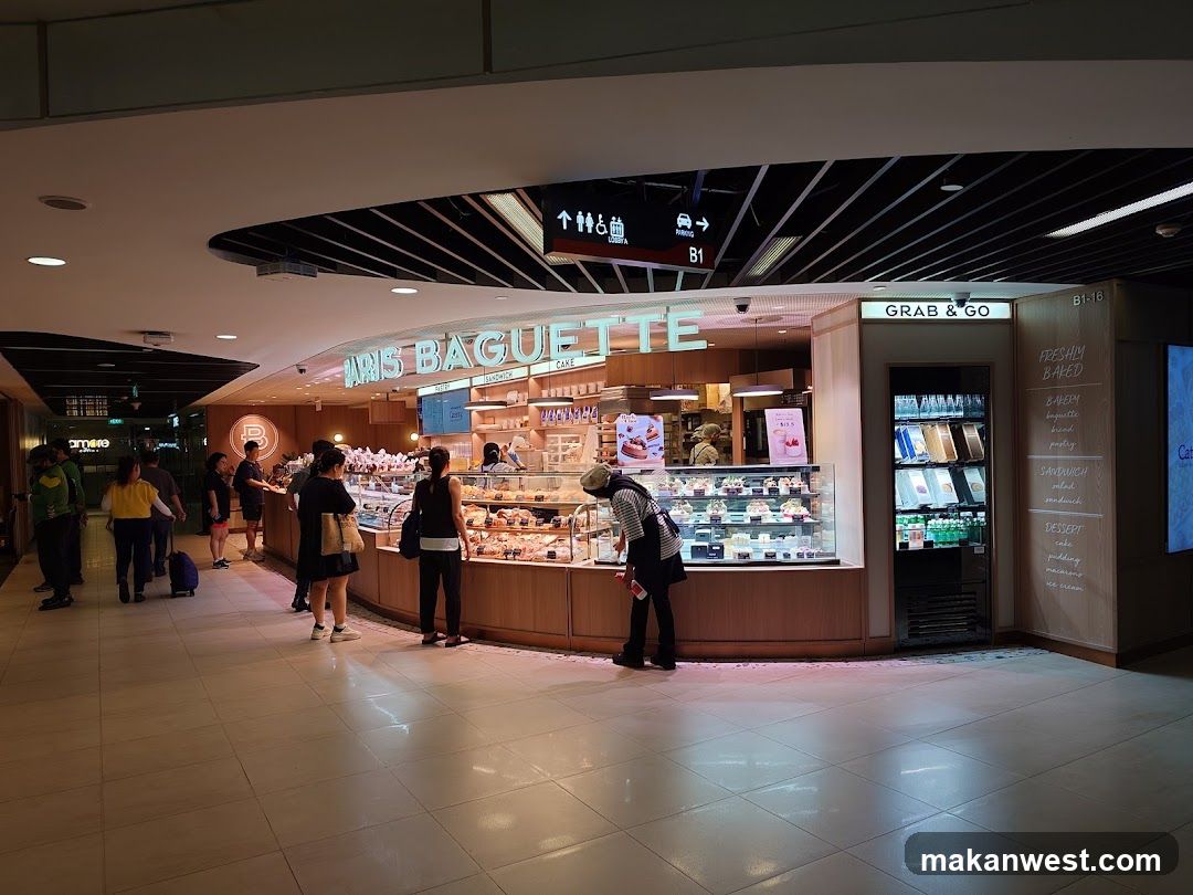 Airport Food Court Scene