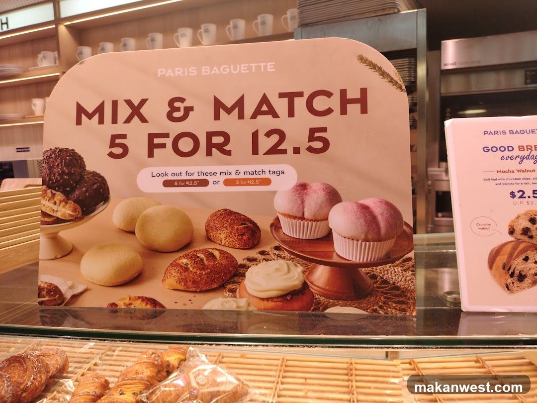 Paris Baguette Mix & Match Ad