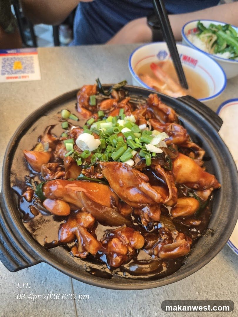 Stir-fried Frog with Green Onions