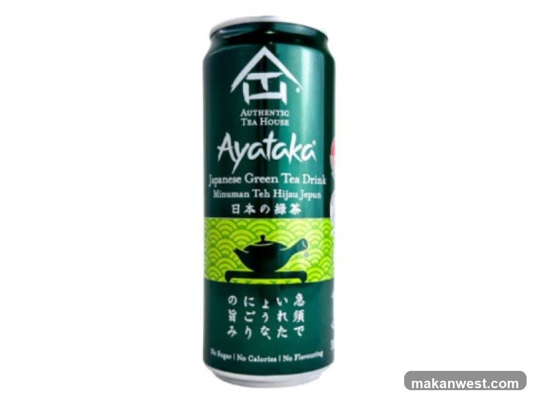 Ayataka Green Tea Drink Can