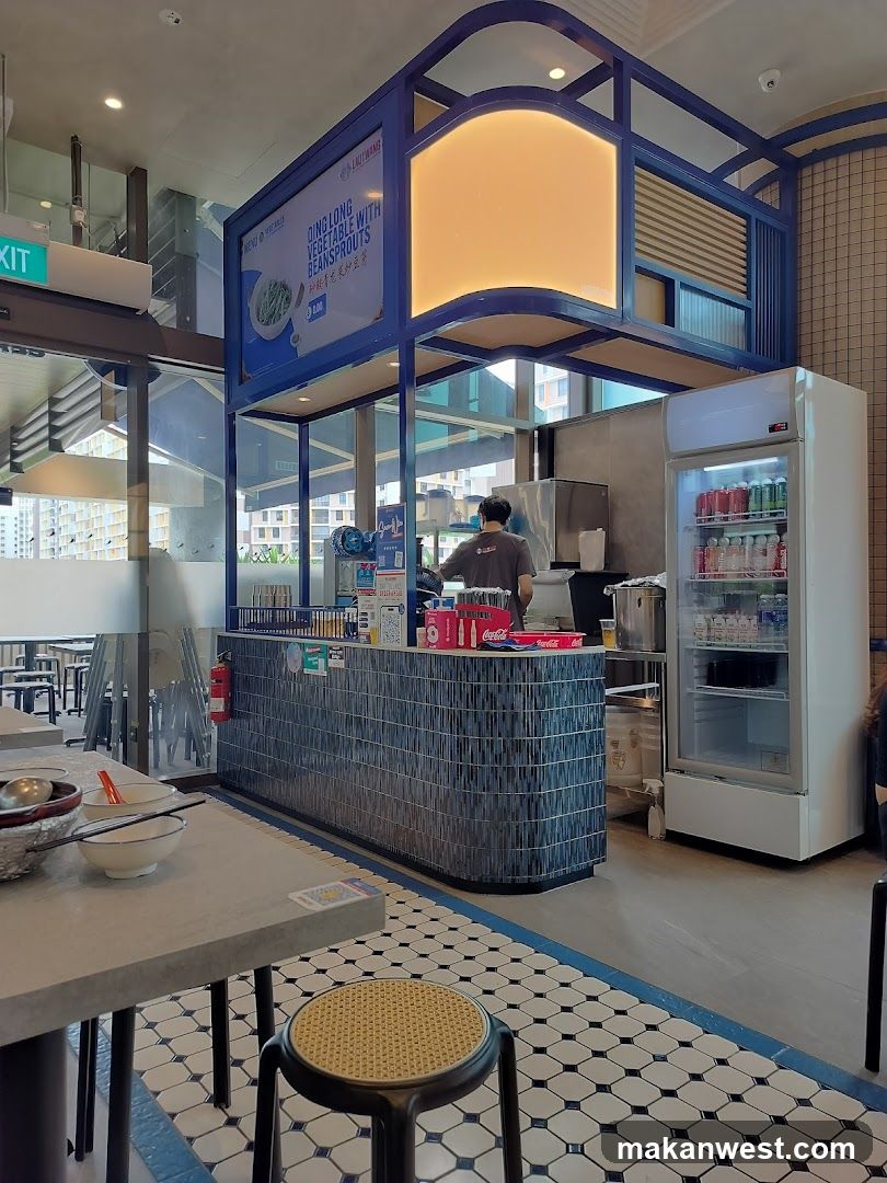 Food Stall Interior View