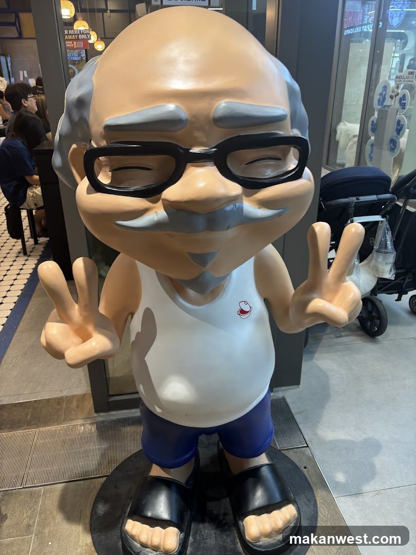 KFC Character Statue