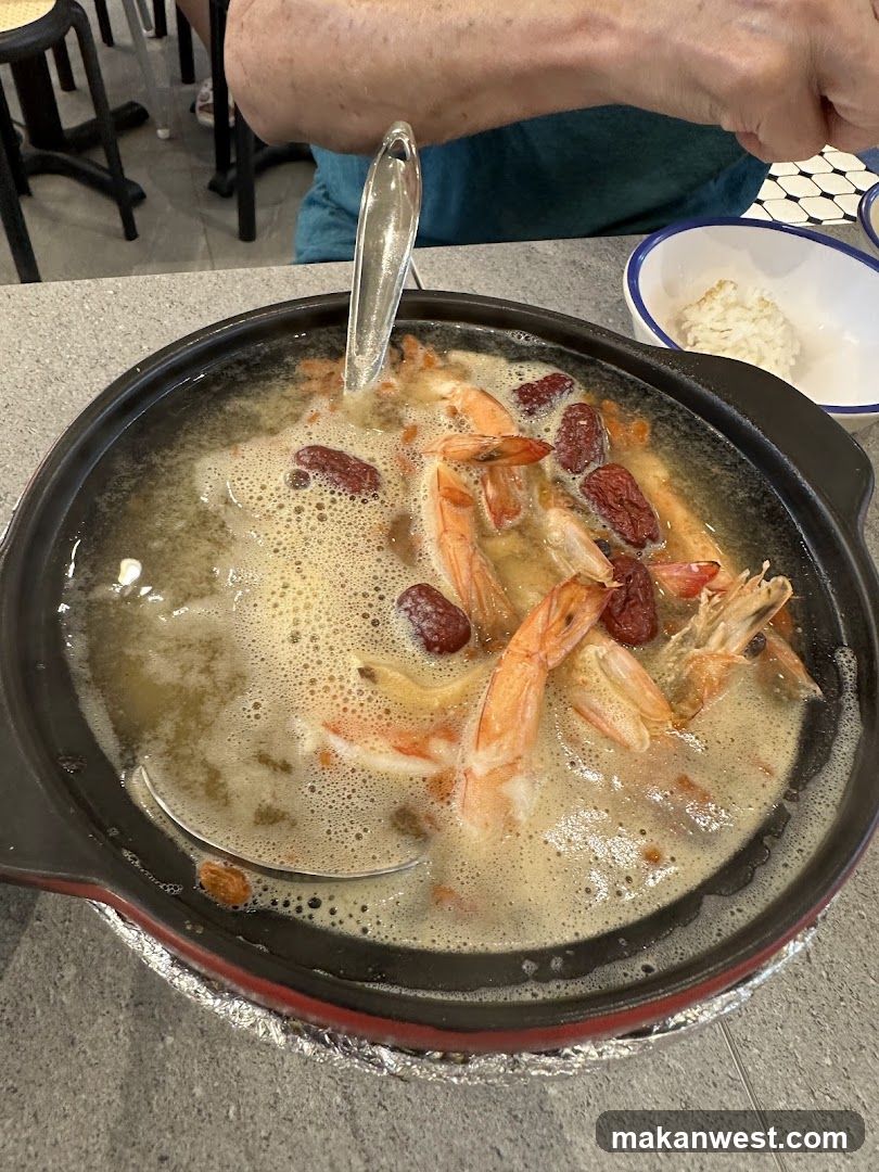 Shrimp Soup with Dates