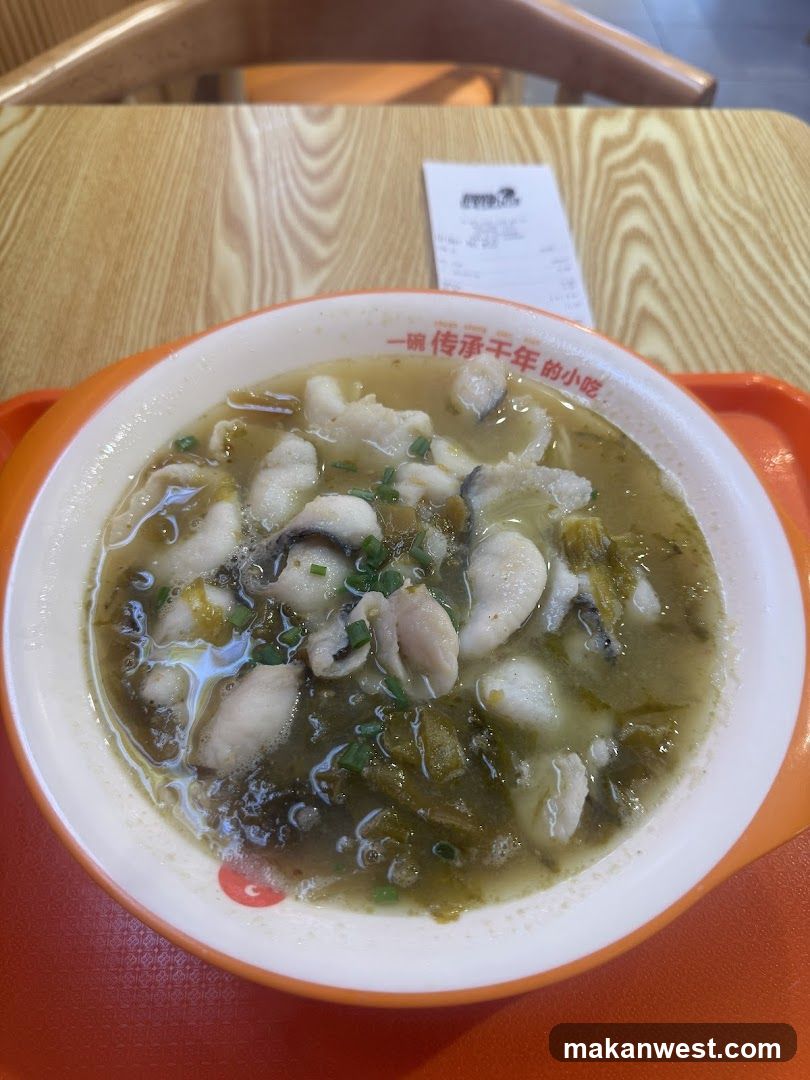 Fish Soup with Pickled Vegetables
