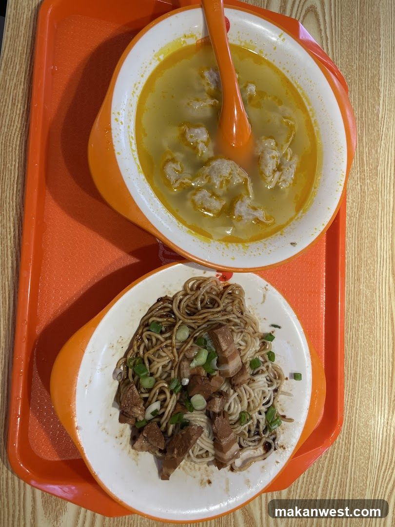 Noodle and Soup Meal