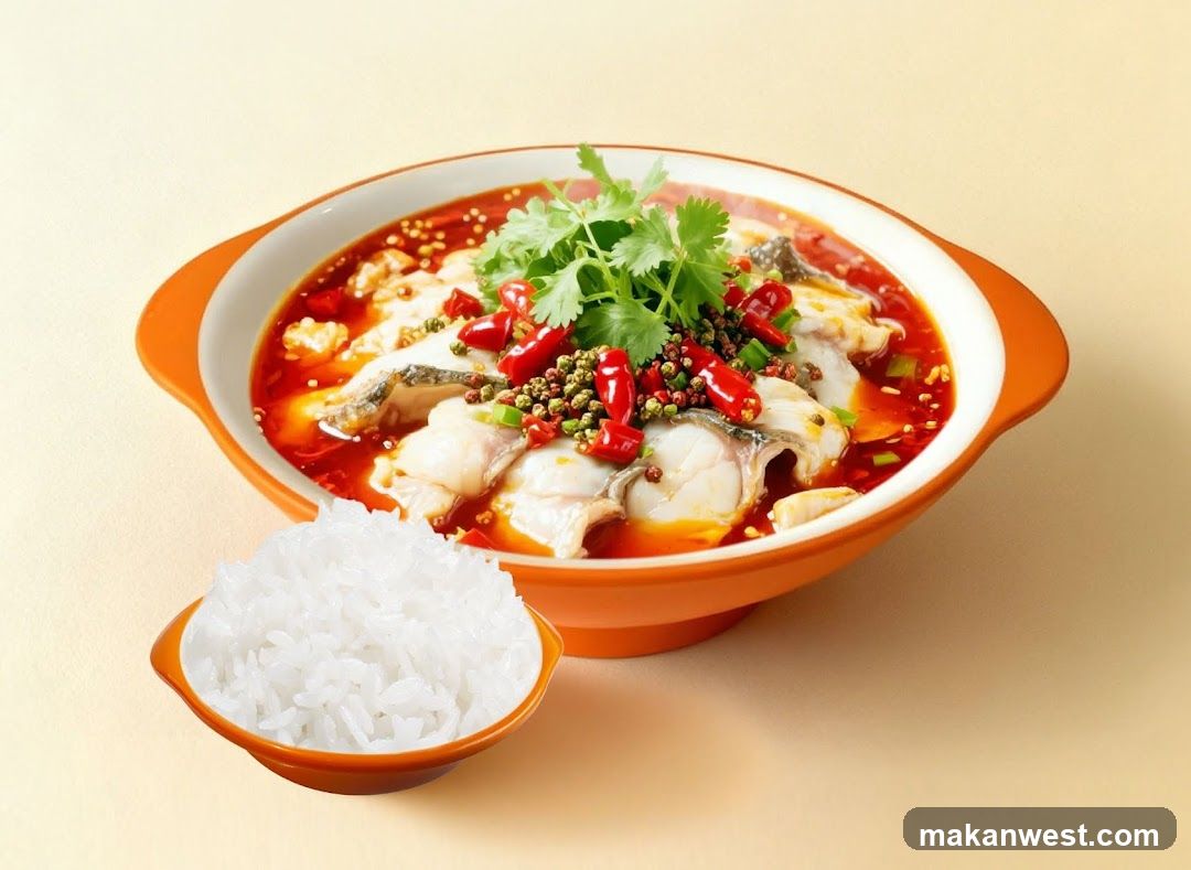 Spicy Fish Dish with Rice