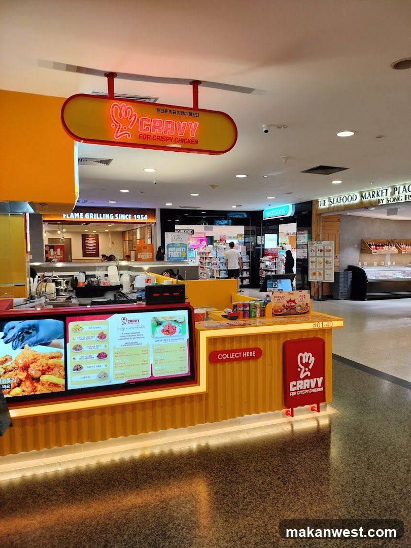 Cravy Crispy Chicken Counter