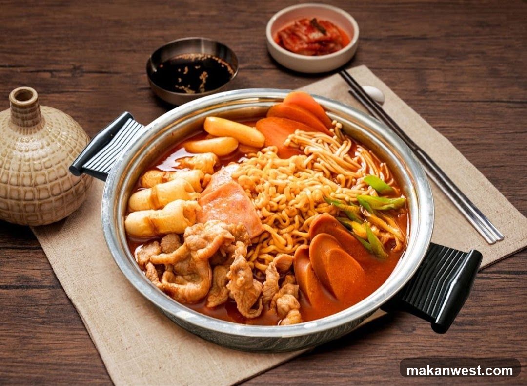 Korean Hot Pot Meal