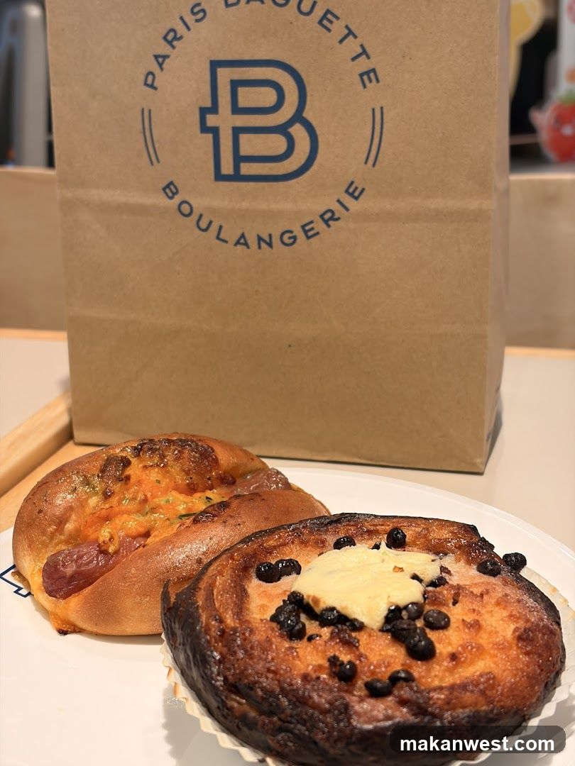 Bakery Products with Baguette Paper