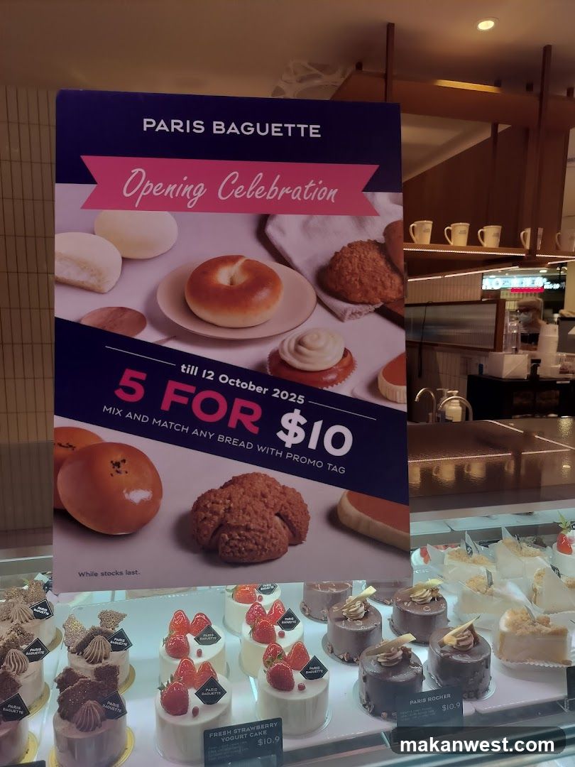 Paris Baguette Opening Celebration Promo