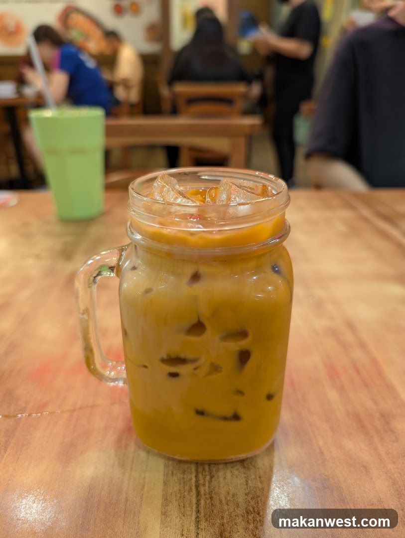Iced Coffee in Mason Jar