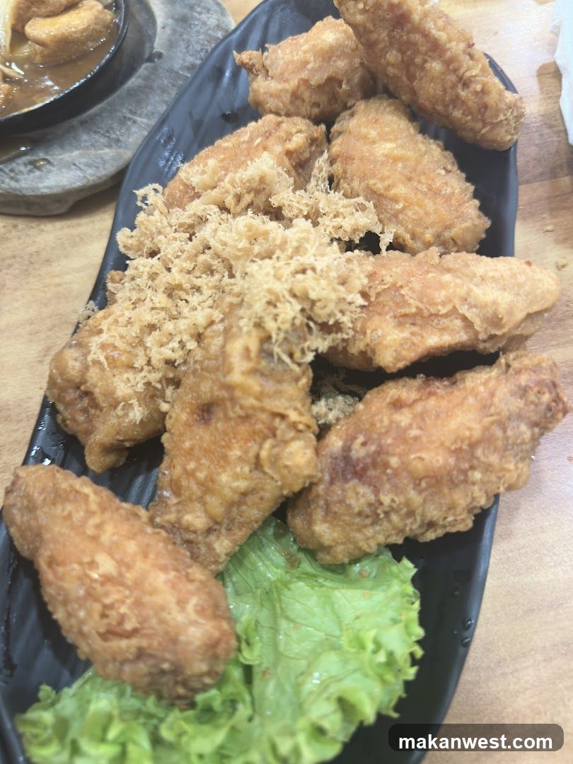 Fried Chicken Wings with Toppings