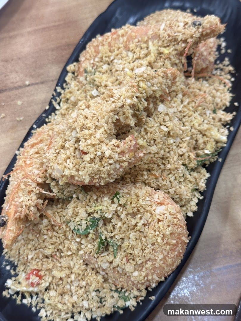 Breaded Shrimp Dish