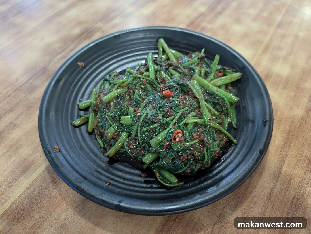 Stir-fried Green Vegetables with Chili