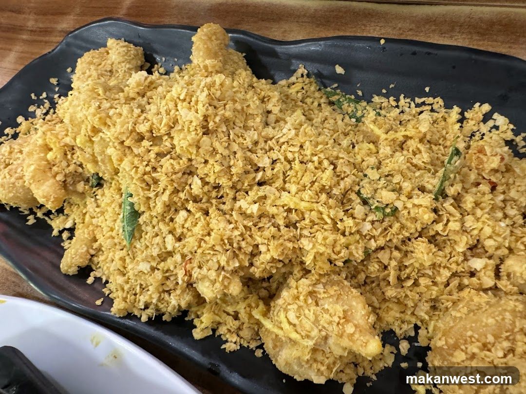Breaded Fried Chicken Dish