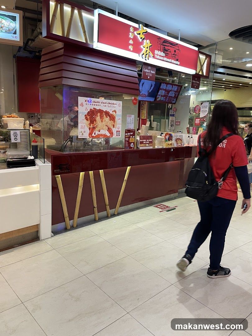 Food Stall Interior View