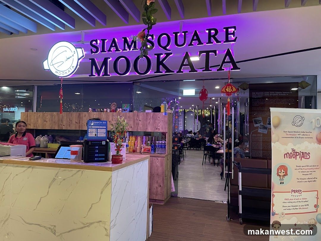 Siam Square Mookata Interior View