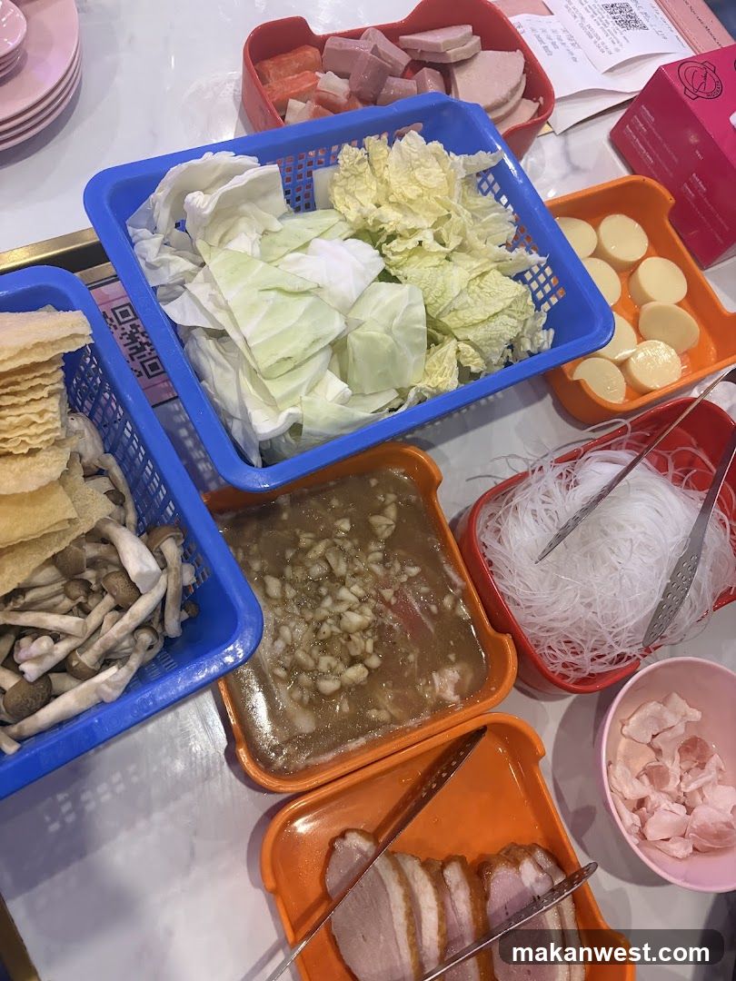 Hot Pot Ingredients Spread