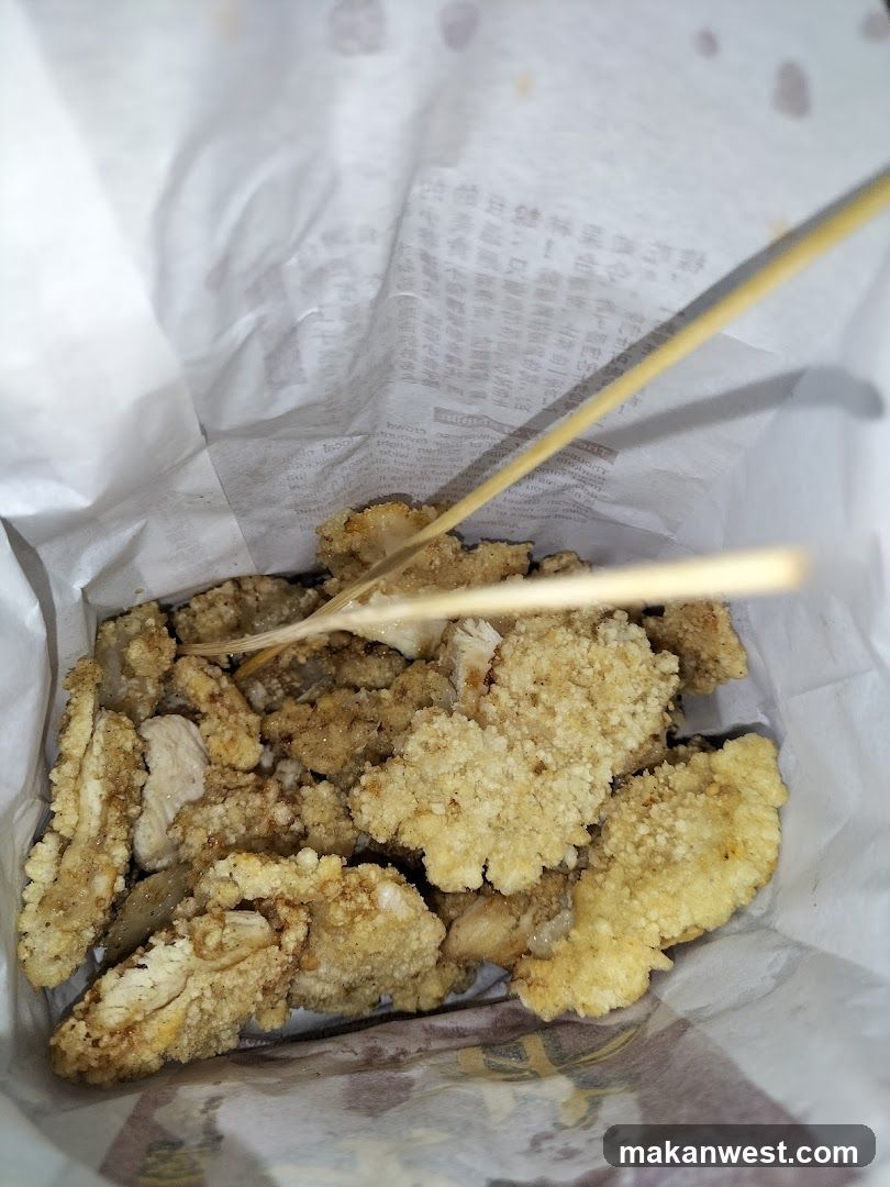 Fried Chicken in Paper Bag