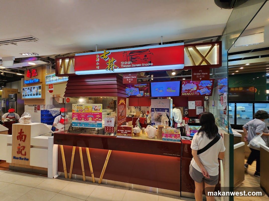 Food Stall Interior View