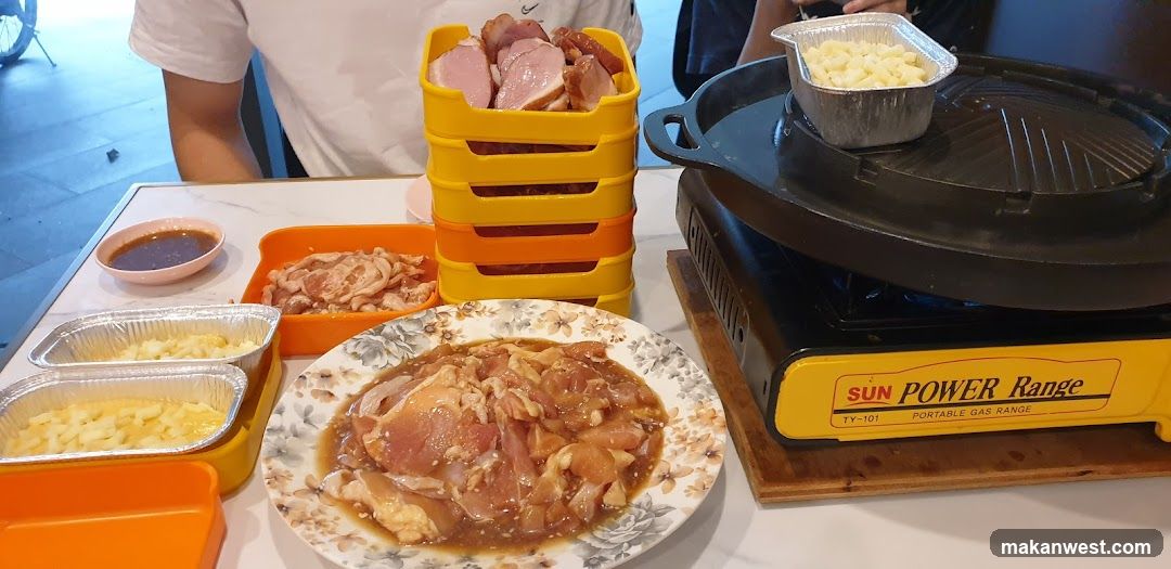 Grill Preparation Scene