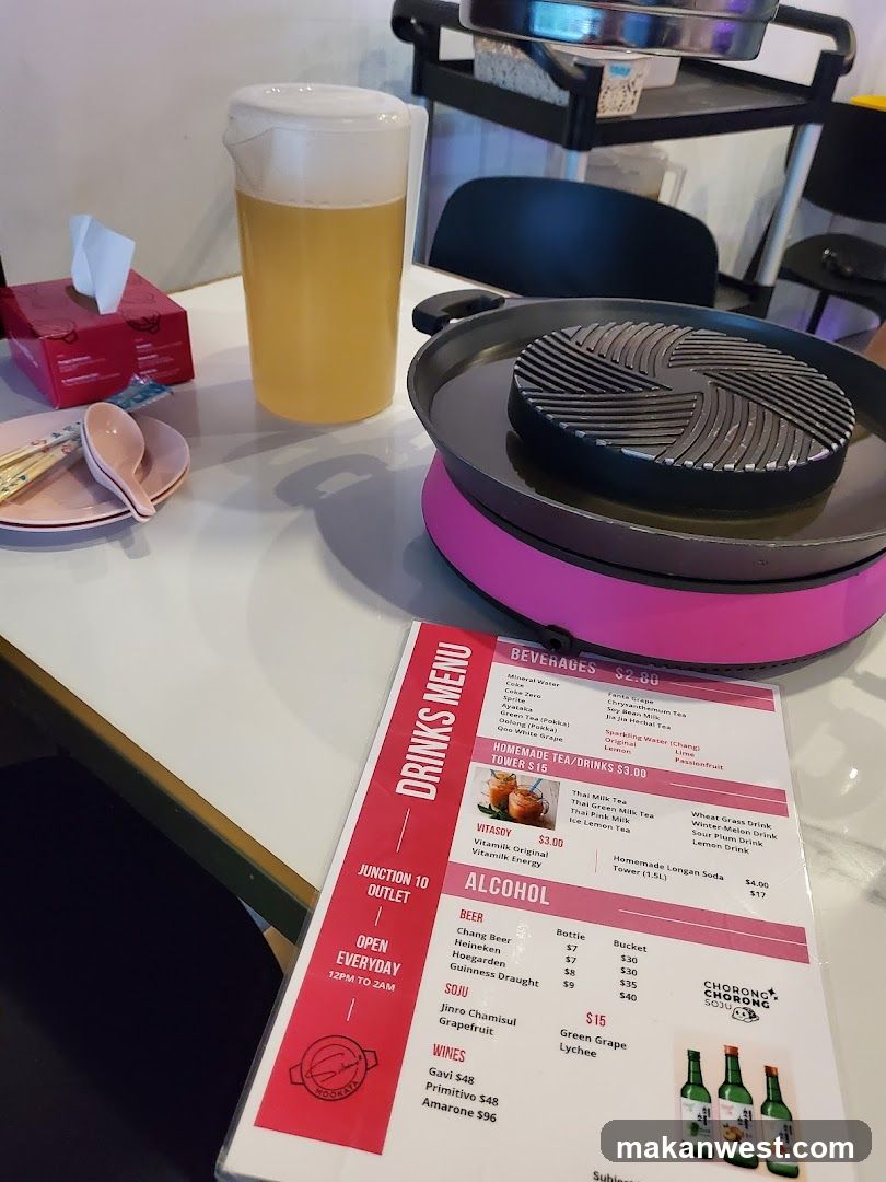 Hot Pot Dining Setup