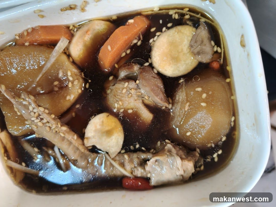 Stewed Meat and Vegetables in Sauce