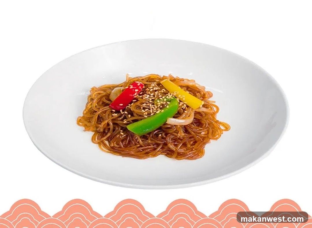 Stir-fried Glass Noodles with Vegetables