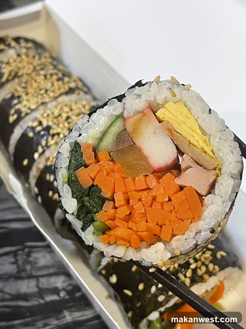 Sushi Roll with Fillings
